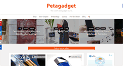 Desktop Screenshot of petagadget.com